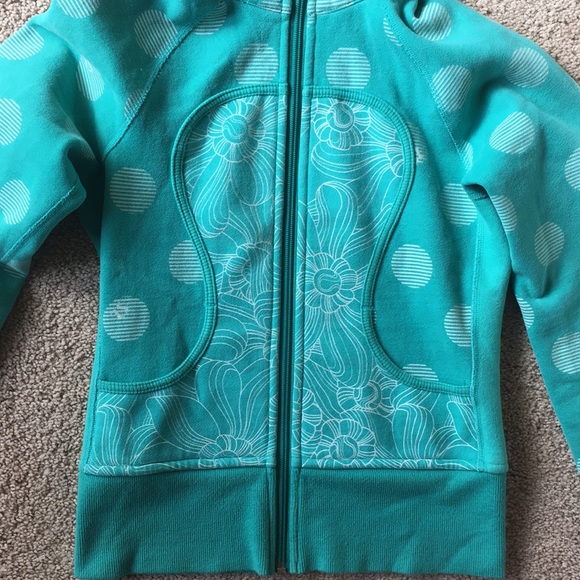 Lululemon scuba hoodie aqua - Picture 2 of 4